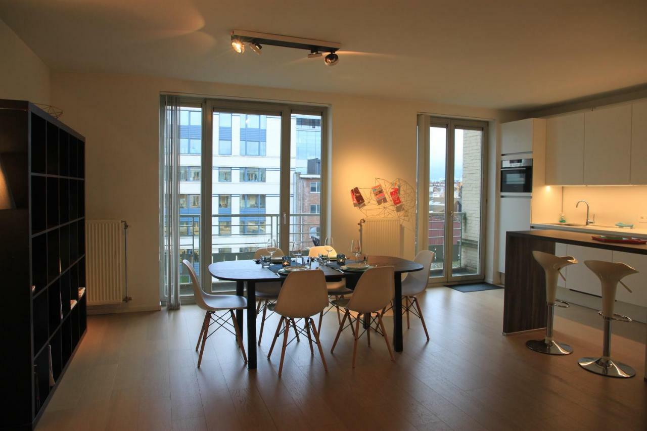 New Design Apartment In Брюссель Экстерьер фото